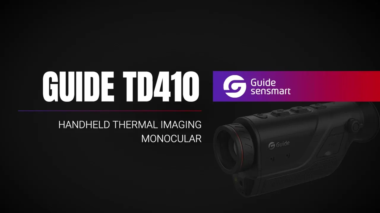 Маленький, но мощный тепловизионный монокуляр Guide Sensmart TD410