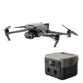 Квадрокоптер с зарядной станцией DJI Mavic 3 Thermal + EcoFlow RIVER 2 Max